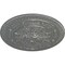 Ekena Millwork Naple Ceiling Medallion (Fits Canopies up to 3 3/8"), Hand-Painted Silver, 37 1/2"OD x 3 3/8"P CM37NASLS - alternate 3